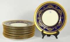 SET MINTON SERVICE PLATES