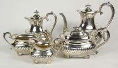 BIRKS STERLING TEA & COFFEE SERVICE