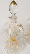 PAIR OF VICTORIAN GLASS DECANTERS
