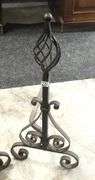 PAIR OF EARLY ANDIRONS