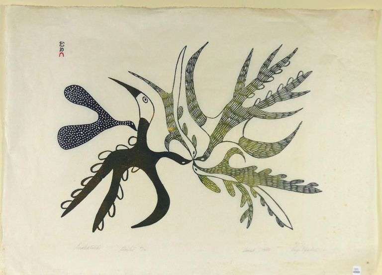 1965 STONECUT PRINT