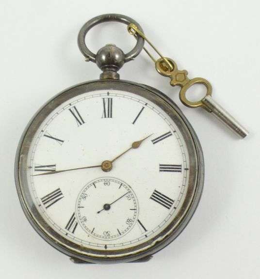 ANTIQUE KEY-WIND POCKET WATCH