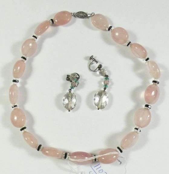 ROSE QUARTZ STERLING JEWELLERY