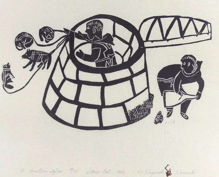 TWO INUIT PRINTS