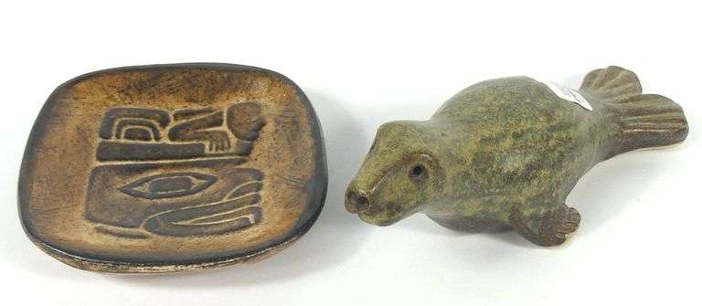 TWO PIECES INDIGENOUS CERAMICS