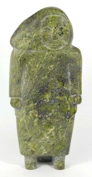 LARGE INUIT STONE CARVING