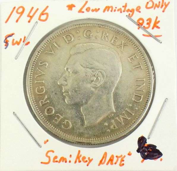 1946 CANADIAN SILVER DOLLAR