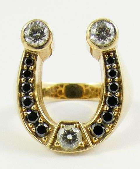 MEN'S CUSTOM MADE "HORSESHOE" RING