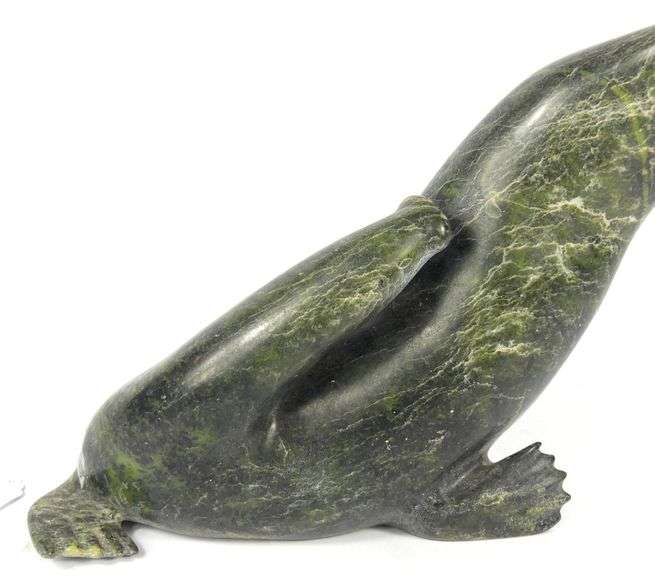 LUKTA QIATSUQ STONE SEAL CARVING