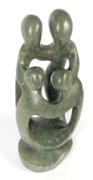 LARGE SOAPSTONE CARVING