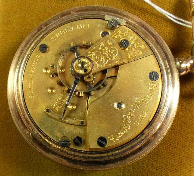 POCKET WATCH & CHAIN