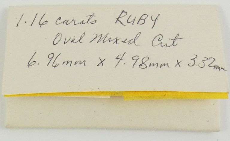 UNSET RUBY GEMSTONE