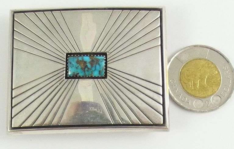 HANDCRAFTED SILVER BUCKLE