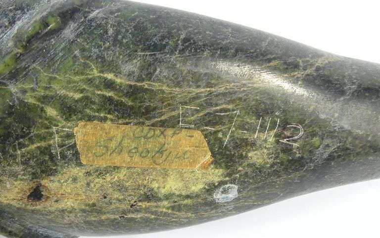 SHEOKJUK OQUTAQ STONE CARVING