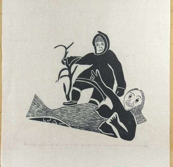 TWO INUIT PRINTS