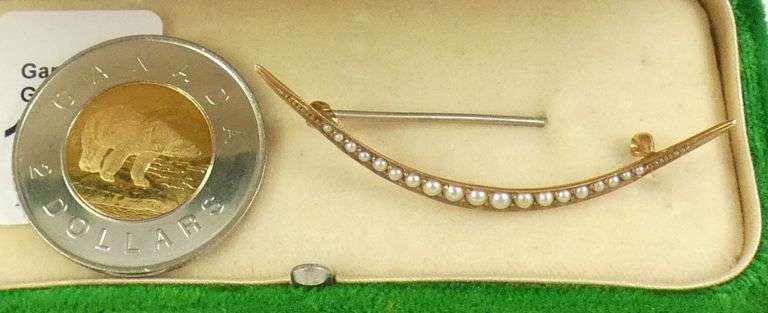 ANTIQUE GOLD PIN
