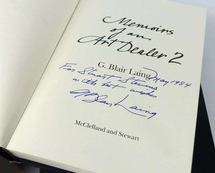 MEMOIRS OF AN ART DEALER, VOLUMES I & II, SIGNED