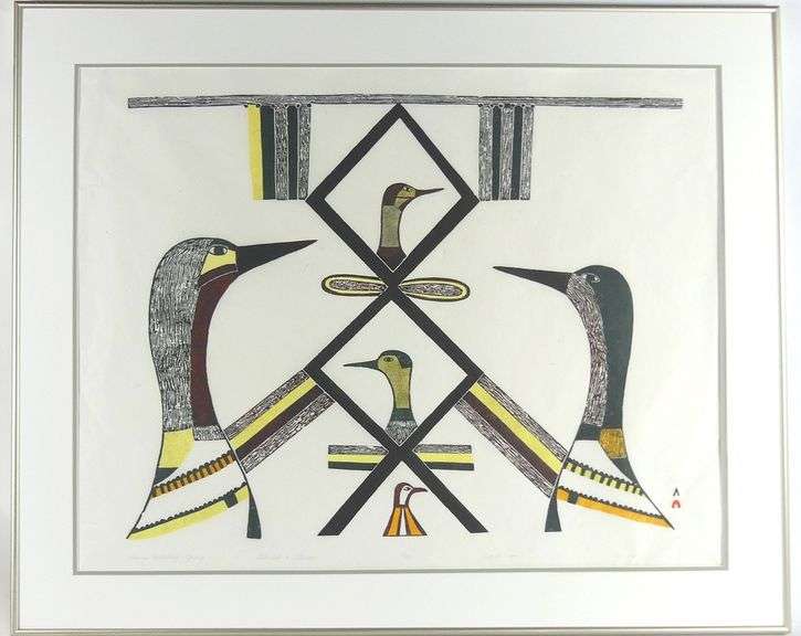 PUDLO PUDLAT STONECUT/STENCIL PRINT