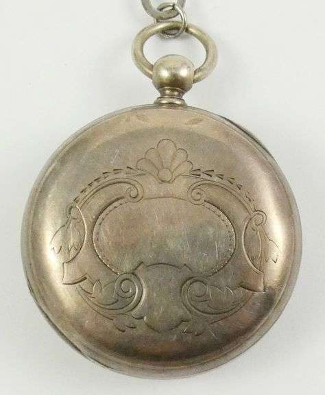 ANTIQUE STERLING SILVER POCKET WATCH