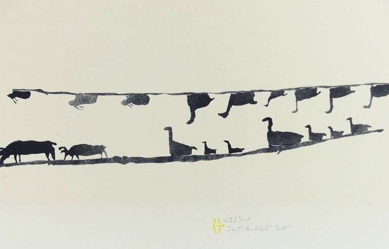 LUKE ANGUHADLUQ & JUANISIALU IRQUUMIA PRINTS