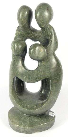 LARGE SOAPSTONE CARVING