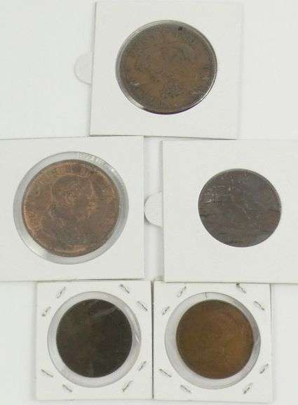 5 COINS & TOKENS