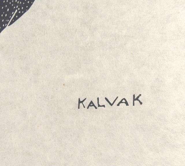 HELEN KALVAK STENCIL PRINT