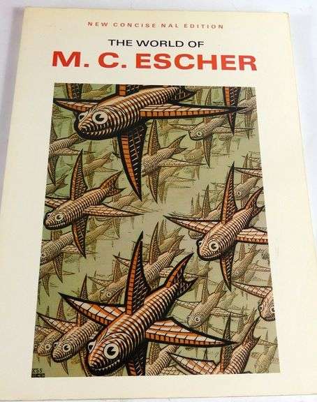 FOUR ART BOOKS ON M.C. ESCHER & BRUNO ERNST