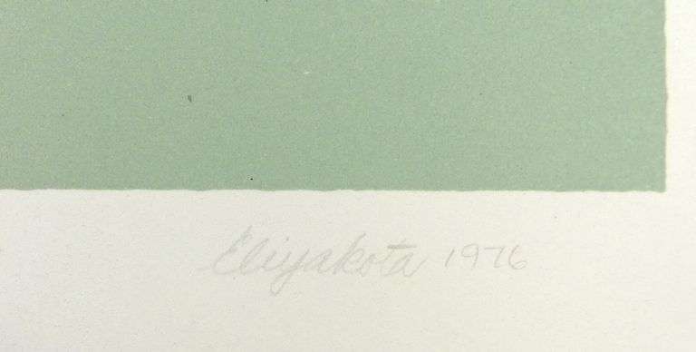 ELIYAKOTA SAMUALIE LITHOGRAPH