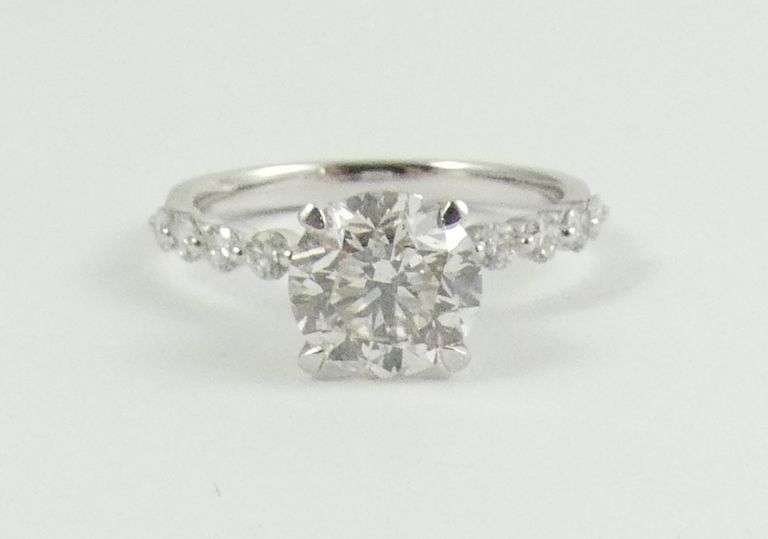 LADIES TWO-CARAT DIAMOND SOLITAIRE
