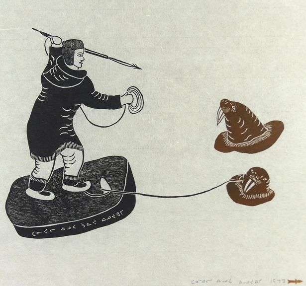 TWO INUIT PRINTS