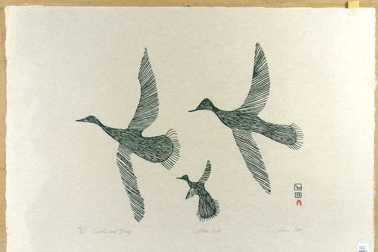 1964 STONECUT PRINT