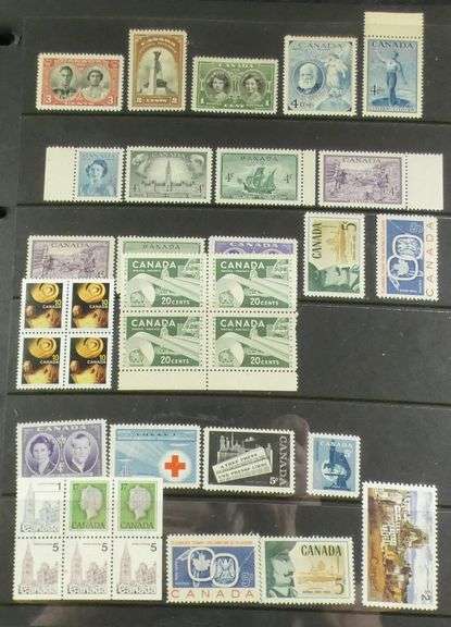 STAMPS INCLUDING CANADA