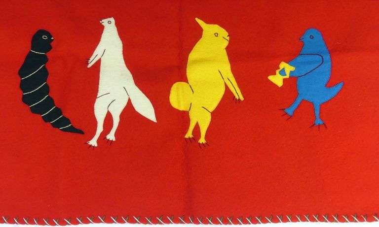 VINTAGE INUIT WALL HANGING