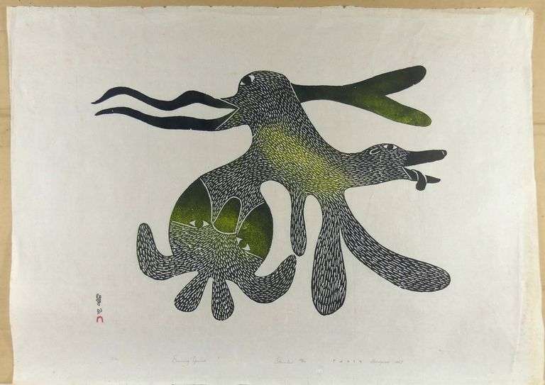 KENOJUAK ASHEVAK STONECUT