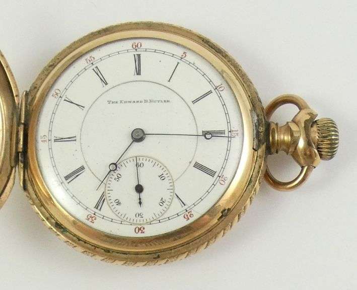 HUNTING CASE POCKET WATCH