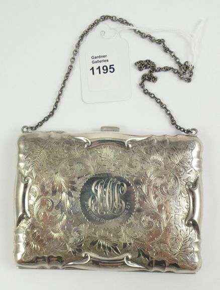 ANTIQUE SILVER PURSE