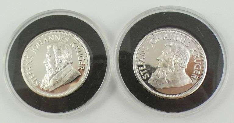 2 SILVER COINS