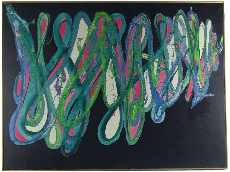 MERCEDES HORNE ACRYLIC ON CANVAS