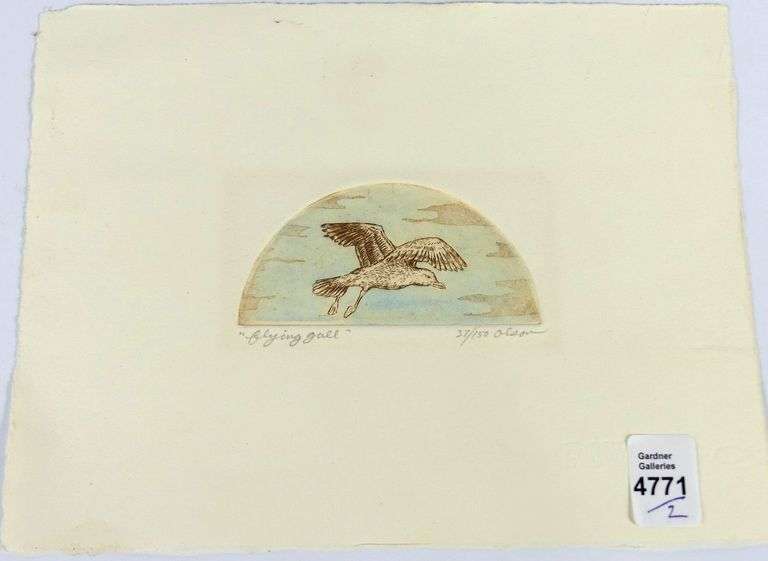 MINIATURE GOUACHE & ETCHING