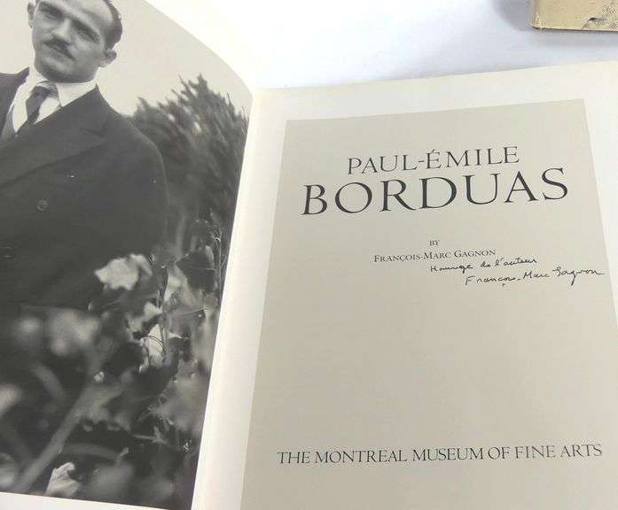 TWO PAUL-EMILE BORDUAS ART BOOKS