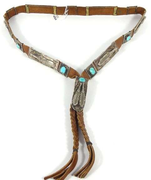 JAMI TWO FEATHERS NAVAJO NECKLACE