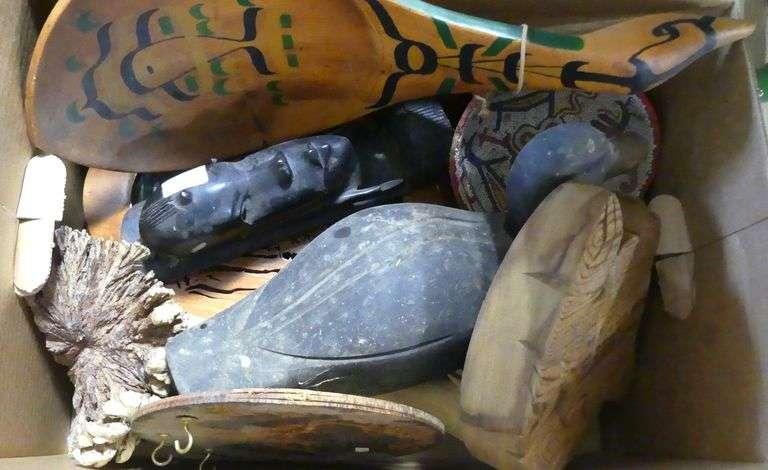 WOODEN WARE, NATIVE ART