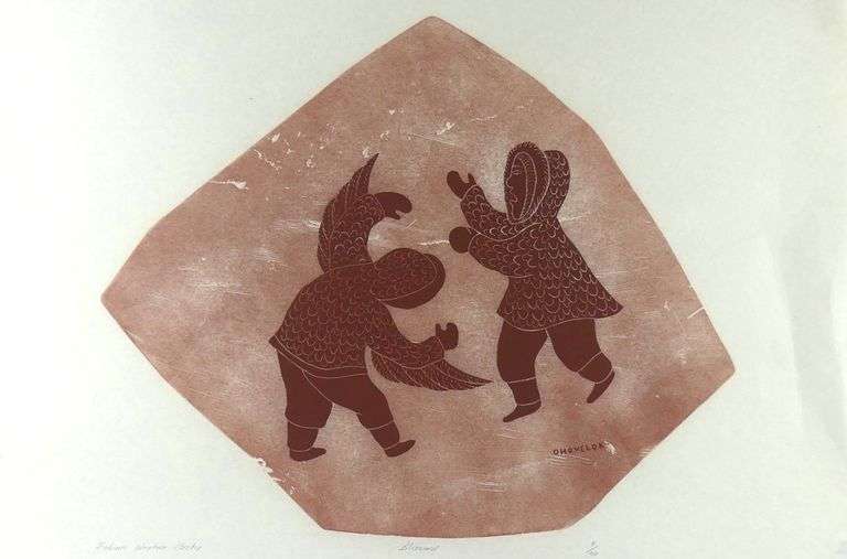 TWO INUIT PRINTS