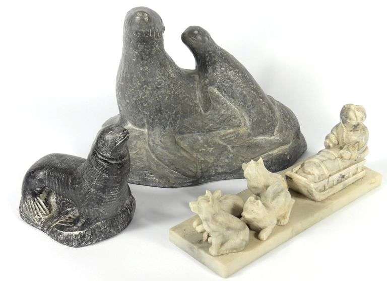 THREE SCULPTURES