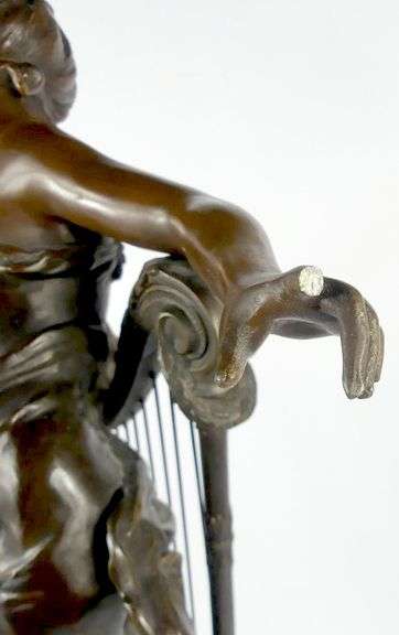 IMPRESSIVE SPELTER SCULPTURE