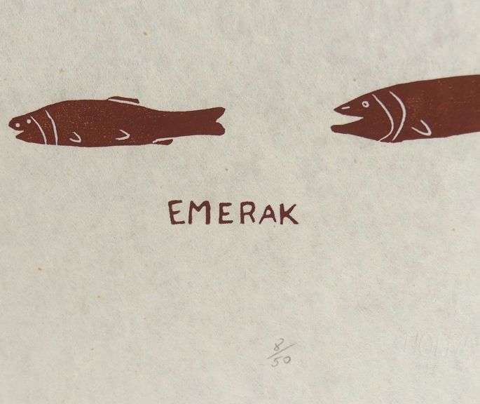TWO INUIT PRINTS