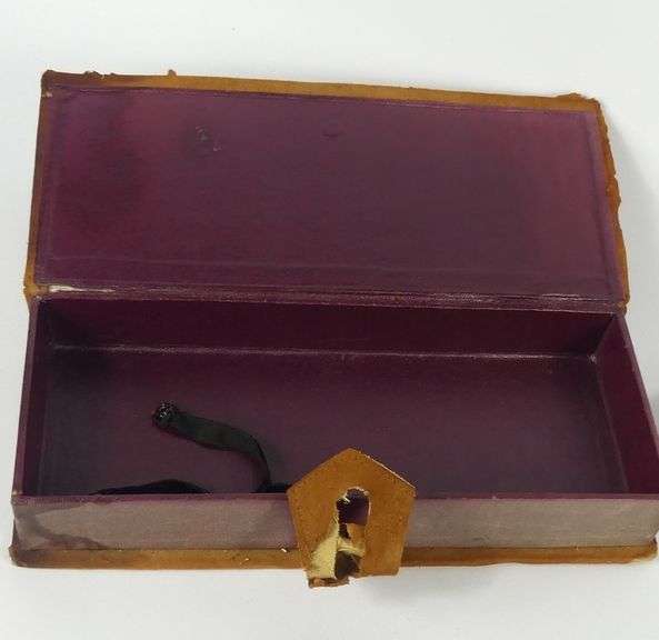 WOODEN UTENSILS, LEATHER BOX, ETC.
