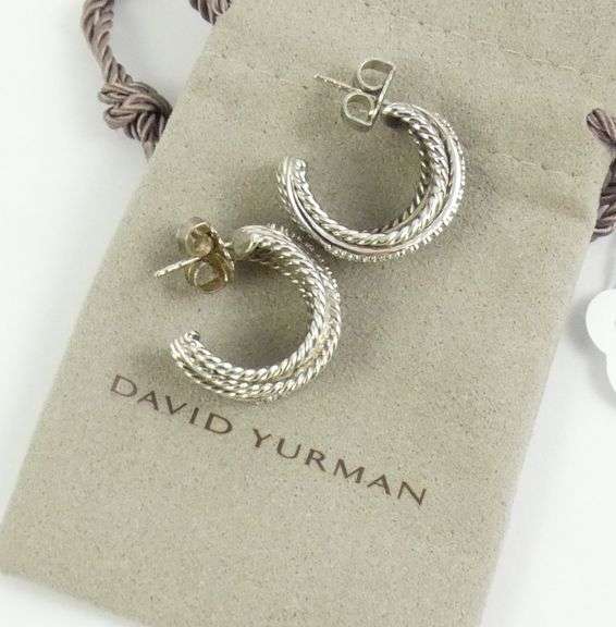 DAVID YURMAN DIAMOND EARRINGS
