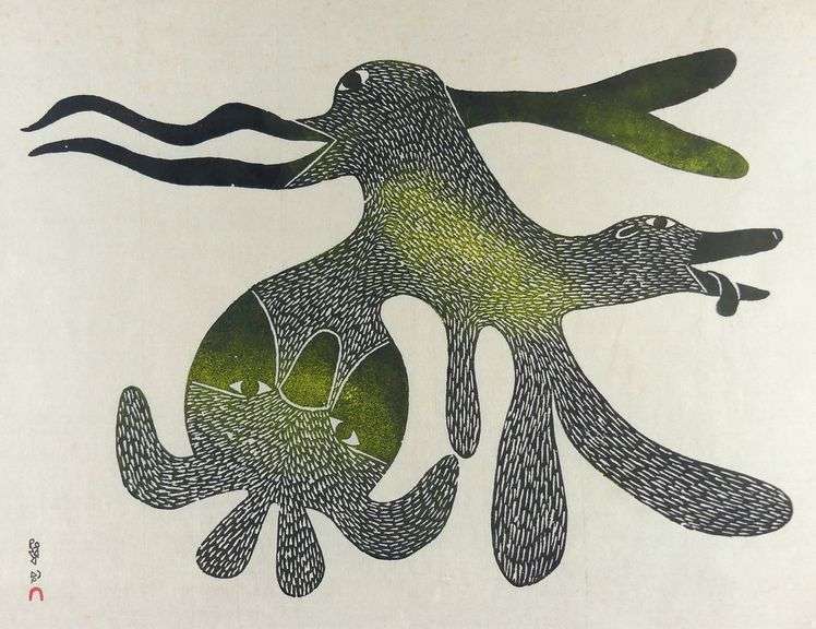 KENOJUAK ASHEVAK STONECUT